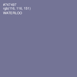 #747497 - Waterloo  Color Image